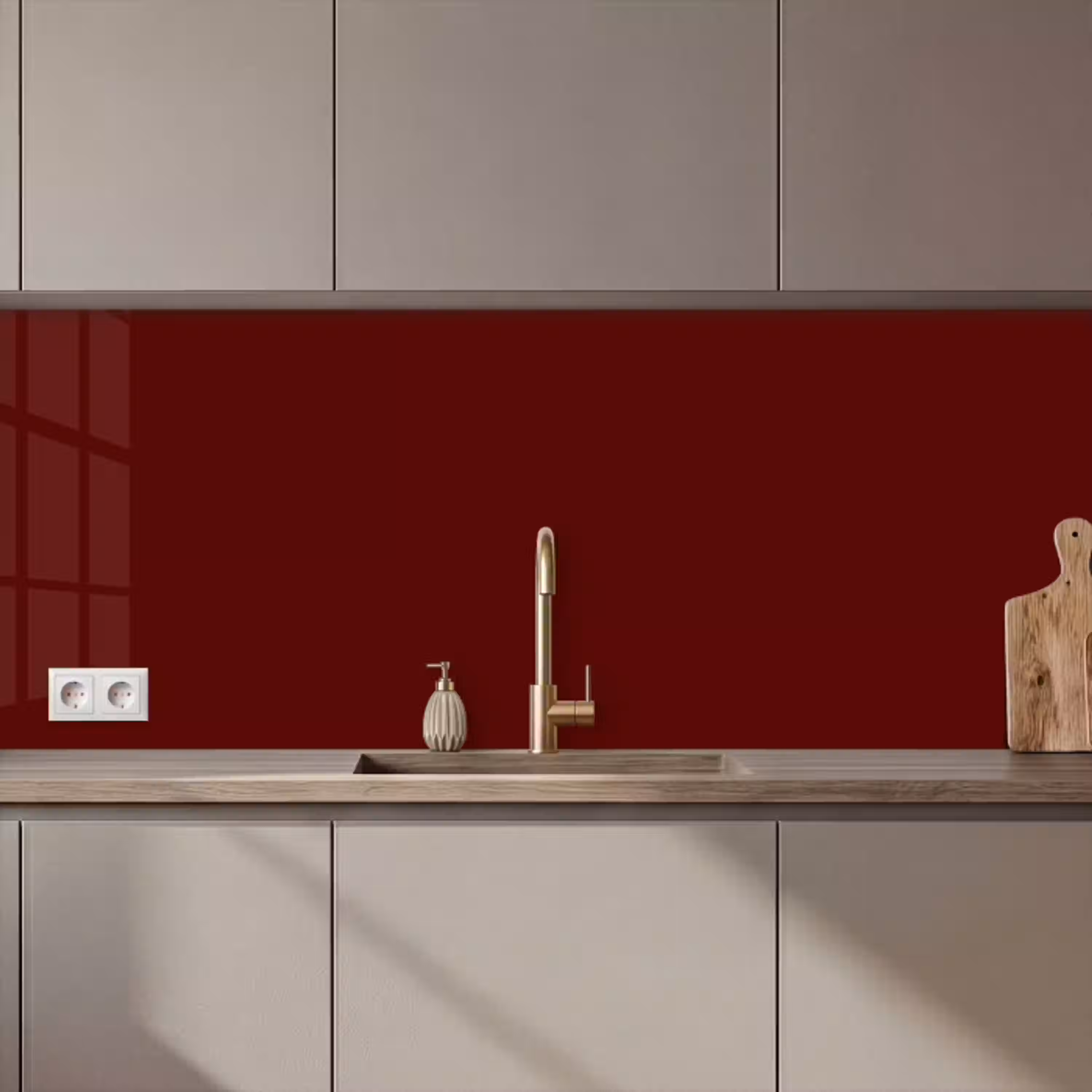 Burnt - Mahogany - Rood keuken achterwand 2 middel 871 zz_3dshopping