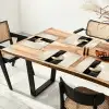 Modern - Vierkant - Vormen Placemat vinyl groot -zzsfeer4_Kitchenyeah-website