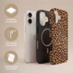Schildpad - Patroon - Bruin Toughcase MagSafe Apple iPhone 17 klein 1017 -USP_Lagen_DE