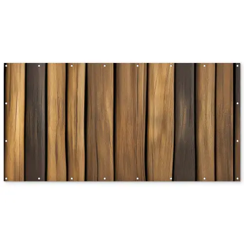 Hout - Planken - Natuurtinten Balkonbeschermer Duitsland klein -zz_3d