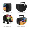Grappige Monsterbende NBS - Handbagage koffer - Kinderen Unisex middel zzzzzzzbolletjes_ENG