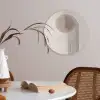 Minimalistisch - Cirkel - Lichtgrijs Akoestische PET Vilt - Rond klein -sfeer3