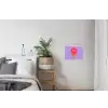 Smiley - Drip - Neon textielposter latten blank klein -woonkamer