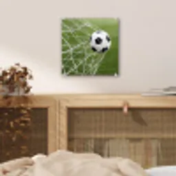 Voetbal - Goal - Net - Sport plexiglas 5mm klein -sfeer4