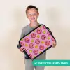 All smiles roze Kinderkoffer - Zwart klein -sfeer4_NL