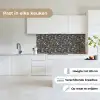 Terrazzo -  Patroon - Grijs keuken achterwand 2 middel 871 -sfeer4_NL