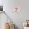 Quotes - Spreuken - Hotel mama always open - Mama tuinposter los doek klein -sfeer8