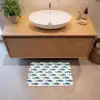 Vis - Patroon - Blauw Badmat klein 997 -sfeer1