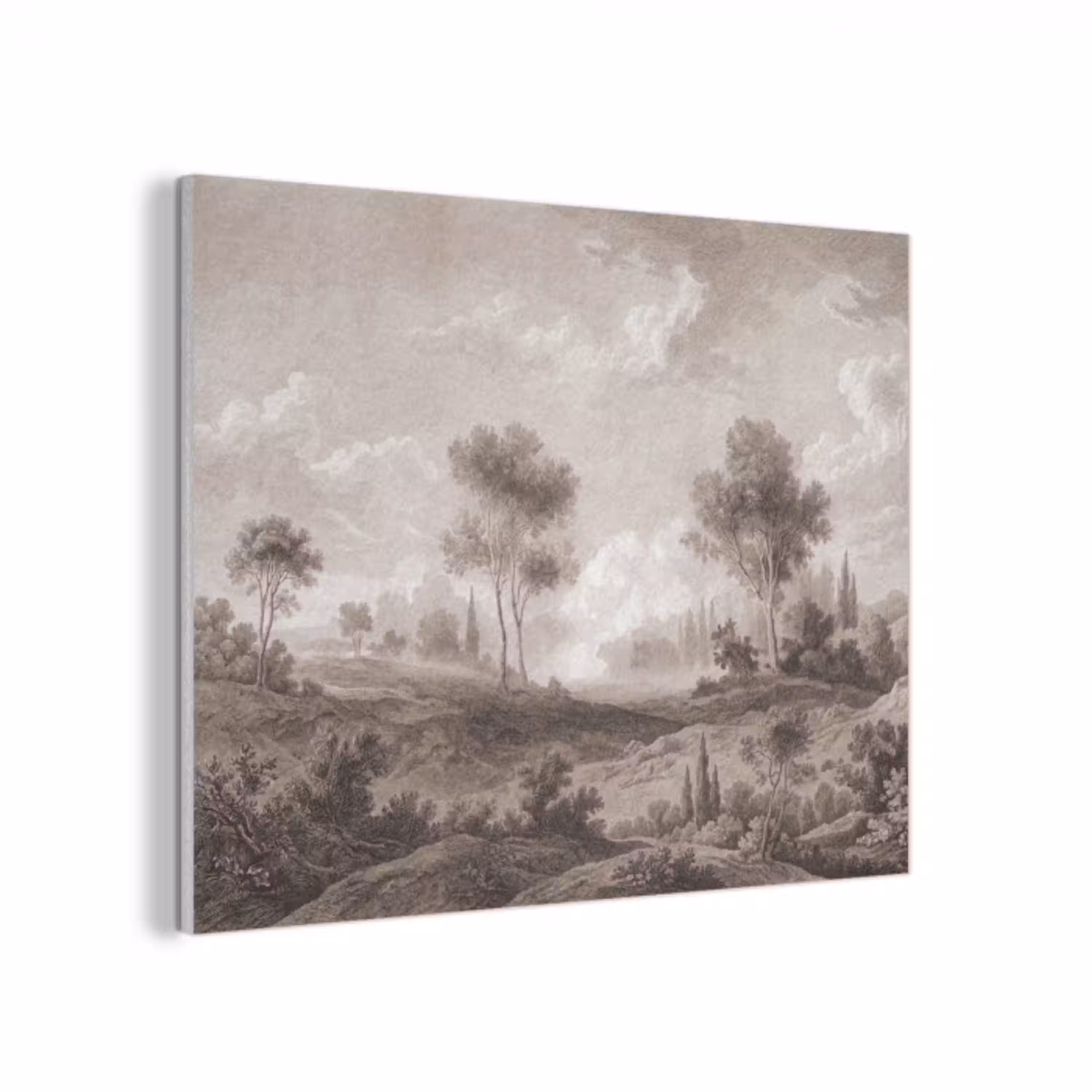 Klassiek - Landschap - Neutraal PET vilt klein -3d