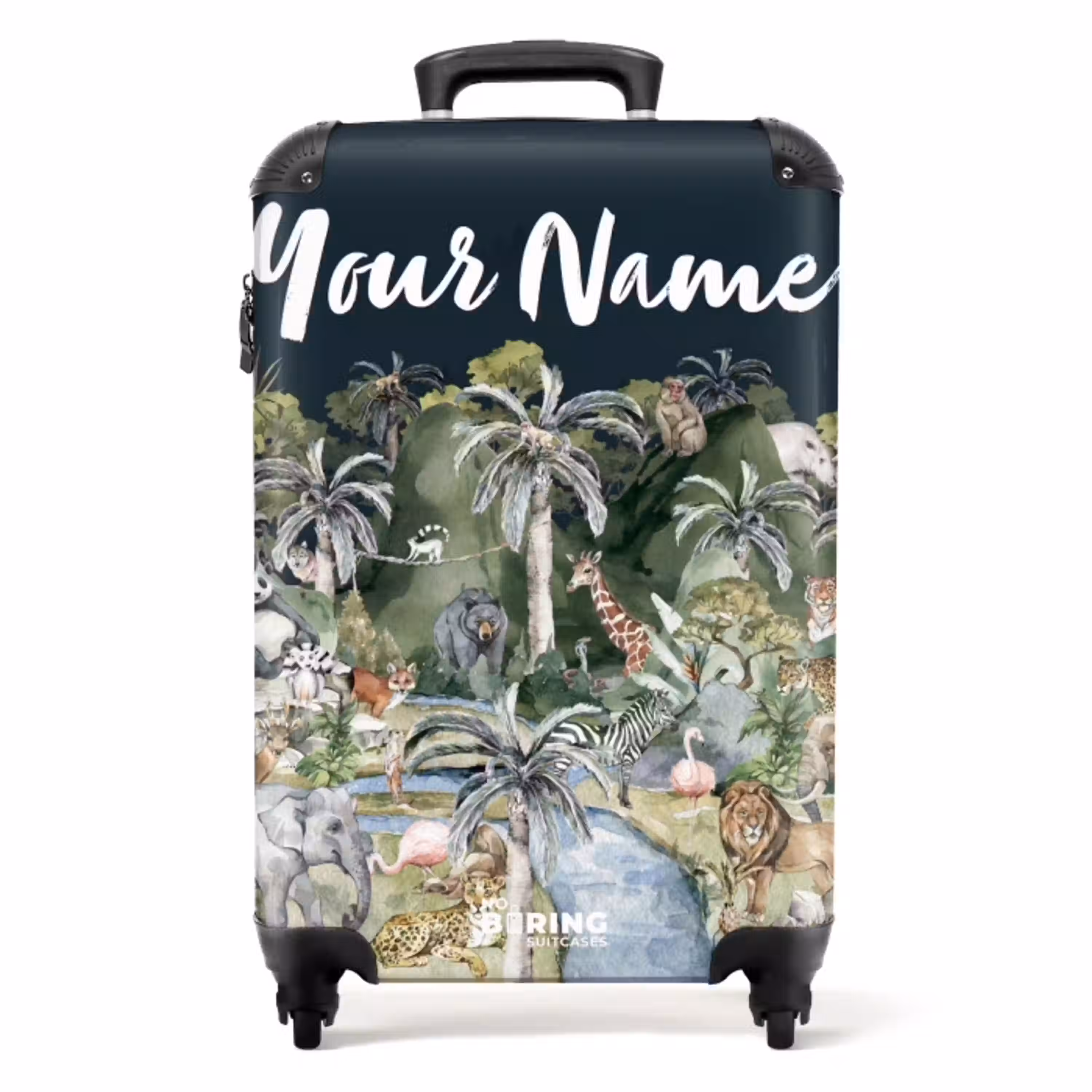 Jungle in de maneschijn NBS - Handbagage koffer - Kinderen Unisex middel -productfoto_recht
