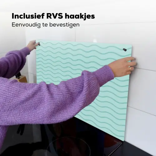 Zee - Dieren - Bluewave - Blauw Inductie beschemer met haakjes klein 777 -ky-ophangen-nl