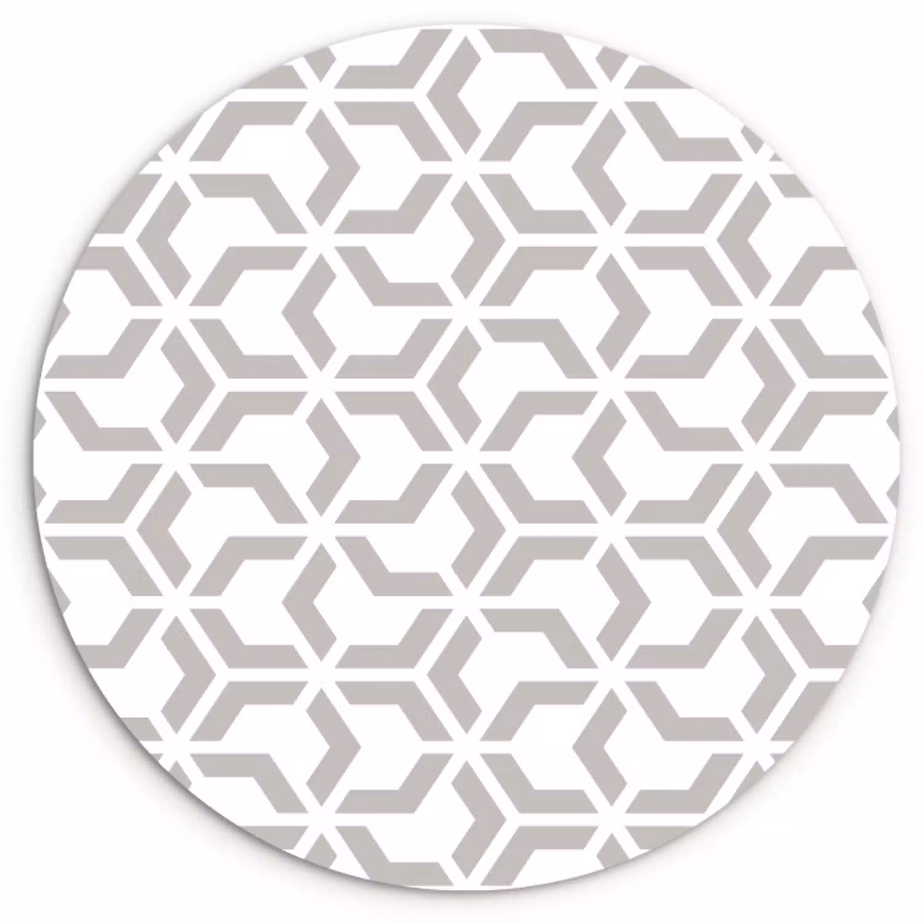 Grafisch - Patroon - Modern Wandcirkel plexiglas klein 852 -3d