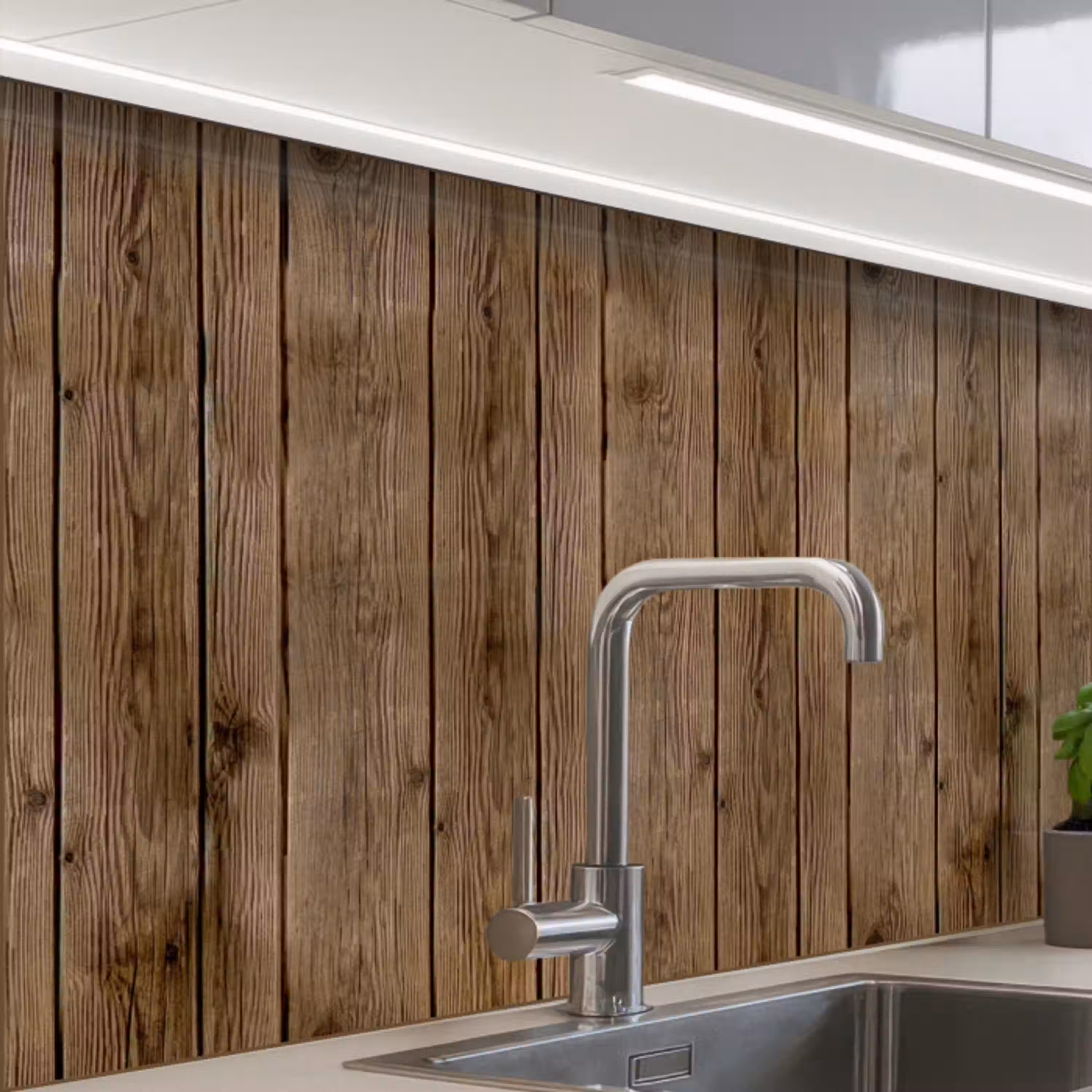 Hout - Natuur - Patronen keuken achterwand 2 middel 865 -zzzz3d_schuin