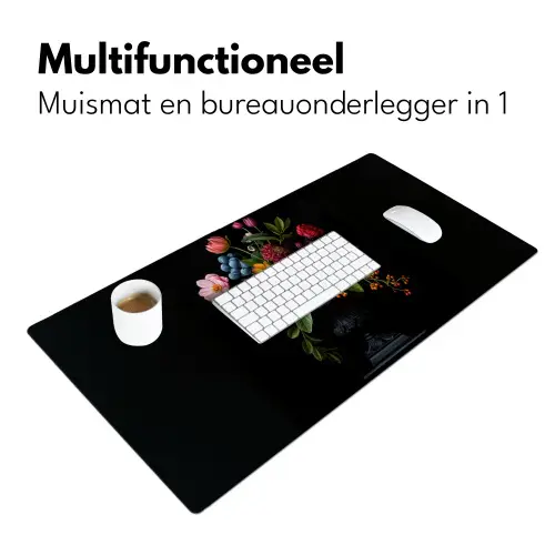 Bloemen - Vrolijk - Vaas Muismat XXL klein -sfeer4