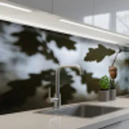 Eikel - Eikenblad - Bos - Herfst - Natuur keuken achterwand 2 middel -3d_schuin
