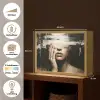 Hand - Gezicht - Strepen - Abstract Light Box met batterij (Wandlamp) middel -USP_websiteoverzichtNL