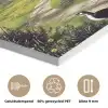 Zandpad - Groen landschap - Water PET vilt klein -closeup_NL