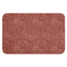 Bloemen - Motief - Rood Badmat klein 997 -3d