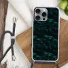 Vloeiend - Verf - Donker Hoesje iPhone 16 Pro Max met koord klein 804 -sfeer4
