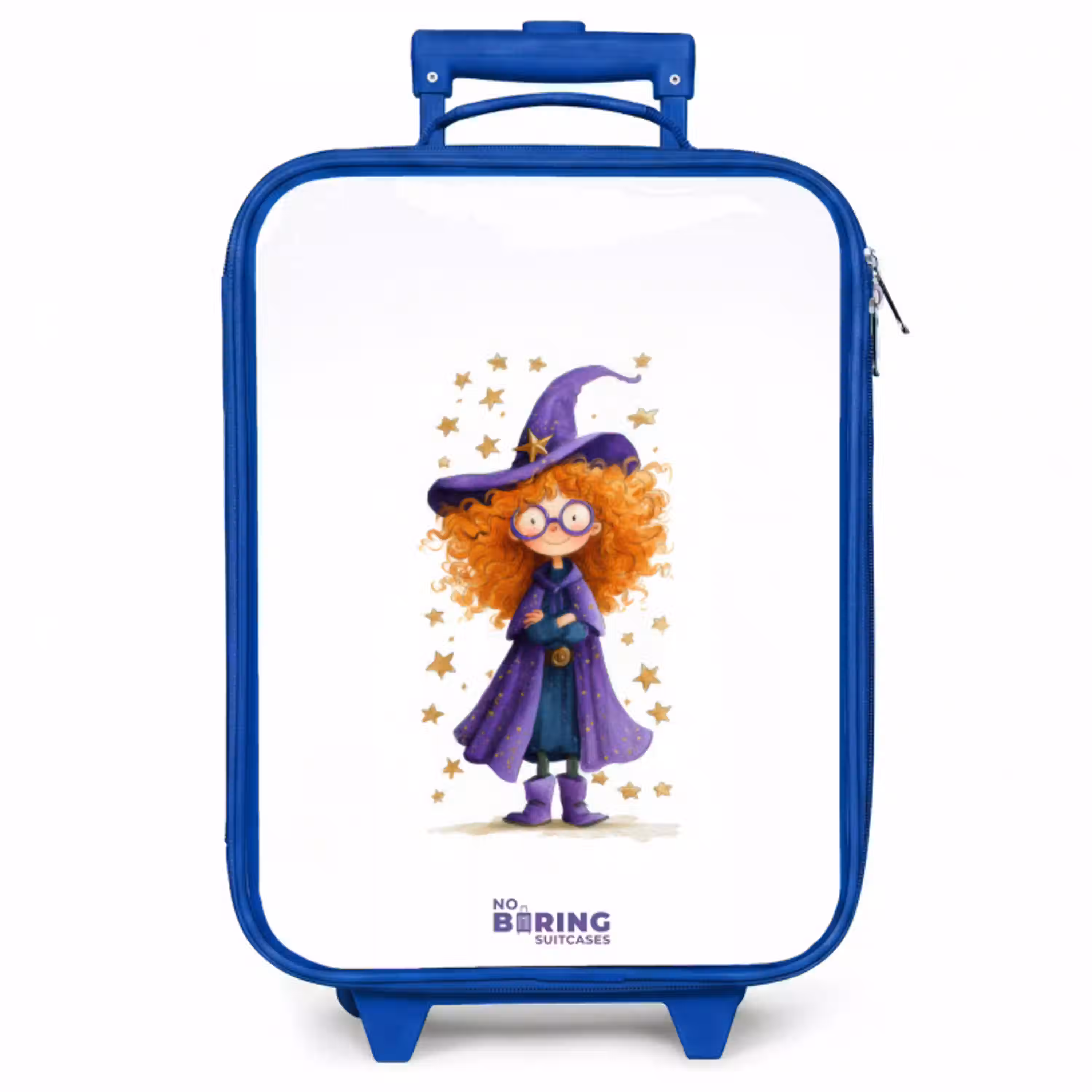 Sterrenmagie met krullen Kinderkoffer - Blauw klein -zzz_website3d