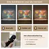 Landschap - Bos - Kleuren - Natuur Light Box met batterij (Wandlamp) middel -USP_lichtkleurNL