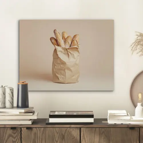 Baguette - Brood - Stokbrood - Beige PET vilt klein -sfeer1
