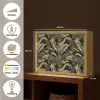Botanisch - Bladeren - Groen Light Box met batterij (Wandlamp) middel 907 -USP_websiteoverzichtNL