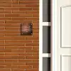 Verweerd metaal - Sierlijk Naambord Vierkant klein -sfeer3-XS