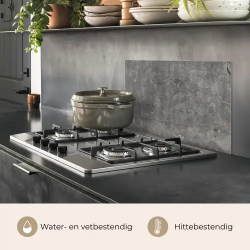 Beton - Muur - Cement keuken achterwand spatscherm klein -usp_NL