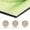 Groen - Disco - Decoratie - Appel aluminium wit klein -closeup_NL