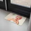 Vrouw - Douche - Roze Deurmat klein -sfeer2