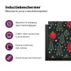 Illustratie - Kerst - Sterren - Groen Inductie beschermer vinyl 3mm klein 276 -zzzzzzz-cc-usp