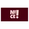 Nice - Uitroepteken - Rood Muismat XXL klein -3d_leeg