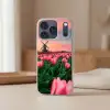 Tulpen - Molen - Nederland Telefoonhoesje iPhone 17 Pro klein -sfeer2