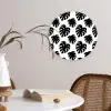 Bladeren - Modern - Symmetrie Wandcirkel plexiglas klein 852 -sfeer4