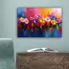 Fantasiebloemen - Verf - Speels canvas 2cm klein -sfeer4