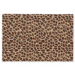 Schildpad - Patroon - Bruin Vloerkleed Rechthoek klein 1091 -3d