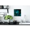 Inductie beschermer - Inductie afdekplaat - Tropical - Jungle - Bladeren - Groen Muursticker klein -keuken