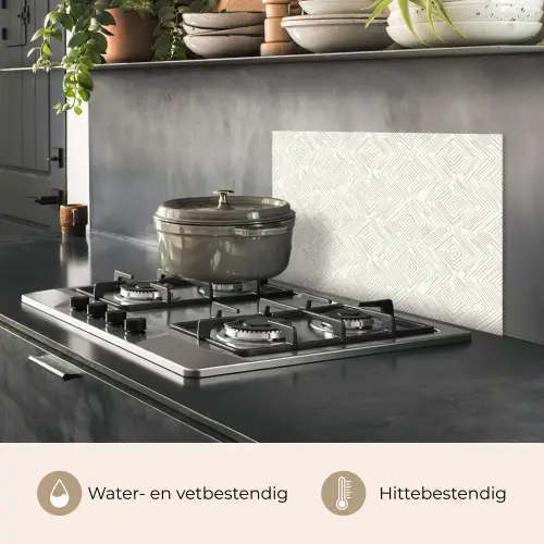 Abstract - Ruiten - Beige keuken achterwand spatscherm klein 900 -usp_NL