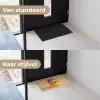 Badeend - Handdoek - Kleurrijk Deurmat klein -voor-na_NL