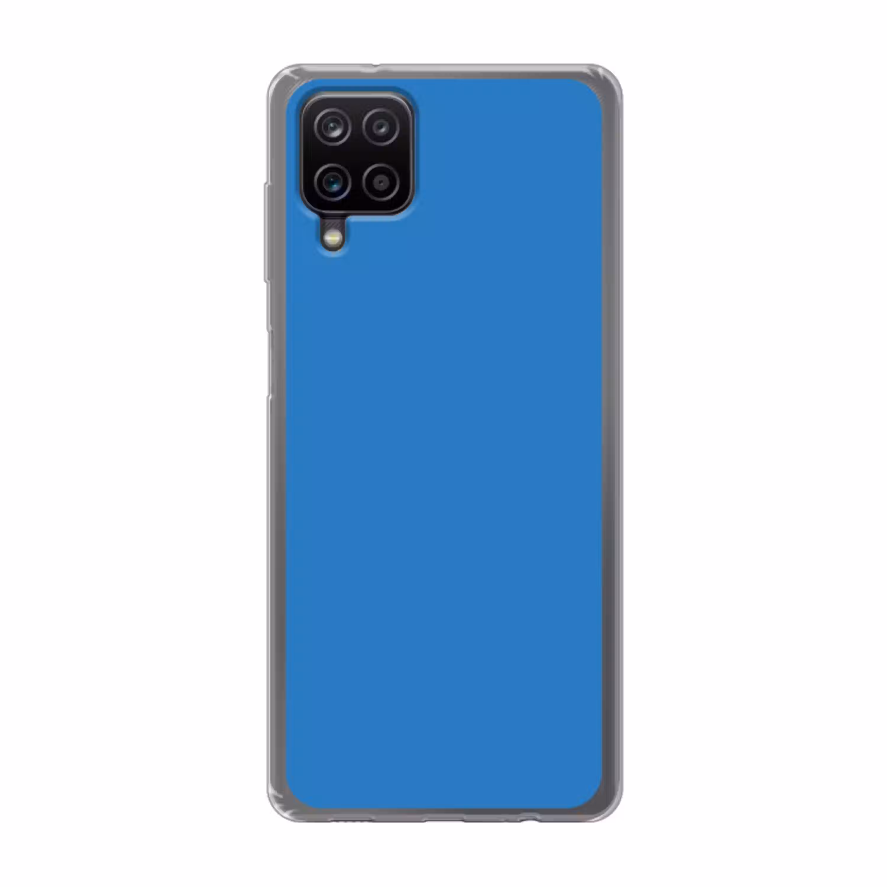Royal - Blue - Blauw Telefoonhoesje Samsung Galaxy A12 klein 372 -3d