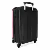 Escar-Go - Roze Koffer - NBS - Handbagage middel -achterkant