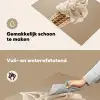 IJs - Softijs - Romig - Hoorntje - Beige Inductie beschemer met haakjes klein -ky-schoon-nl