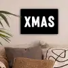 Kerst - Quotes - Xmas - Zwart - Feestdagen canvas 2cm klein -sfeer1