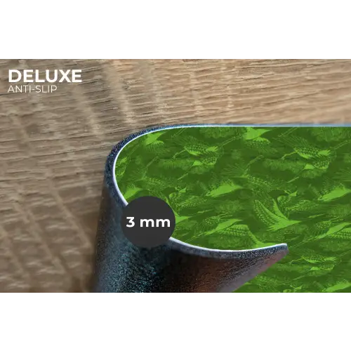 Groen - Vogels - Vleugels Placemat vinyl groot 368 -closeup