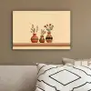 Vazen - Bloemen - Bladeren - Minimalistisch canvas 2cm klein -sfeer3