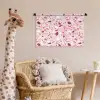 Terrazzo - Patroon - Roze Wandkleed katoen klein 269 -wsfeer5_kind