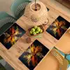 Specerijen - Explosie - Oranje Placemat vinyl groot -zzsfeer5_Kitchenyeah-website