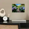 Hortsensia - Pad - Bloemen poster papier klein -sfeer1