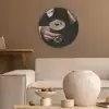 Hartje - Cocktail - Espresso Martini - Hand Akoestische PET Vilt - Rond klein -sfeer1
